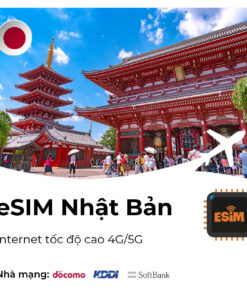 eSIM du lịch Nhật Bản