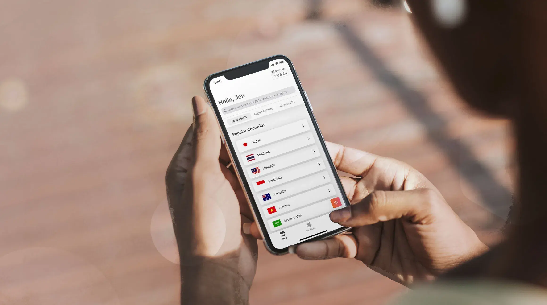 Du lịch dễ dàng: Check-in, đặt xe, gọi đồ ăn thông minh với eSIM 1