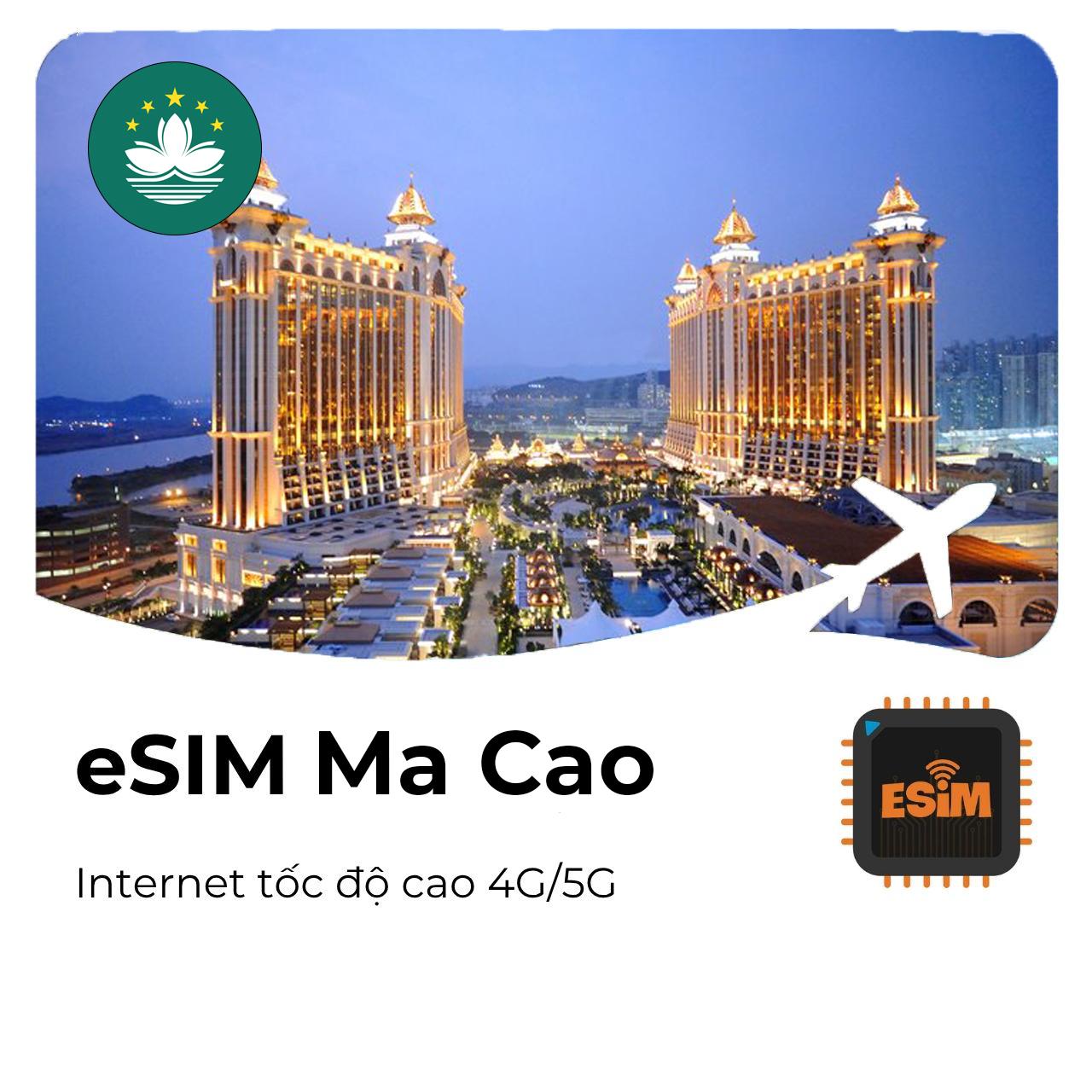  Mua eSIM du lịch Macau: Kết nối siêu tốc, tiết kiệm cực chất cùng EZSim 2
